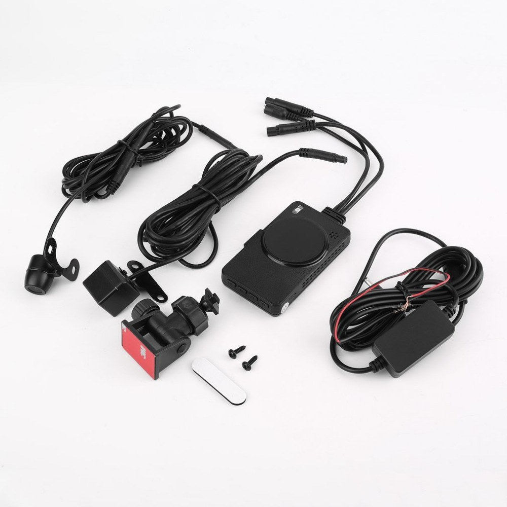 Motorcycle DVR Dual Lens Driving Recorder