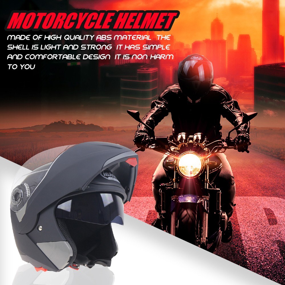 Safe Double Visor Motorcycle Helmets
