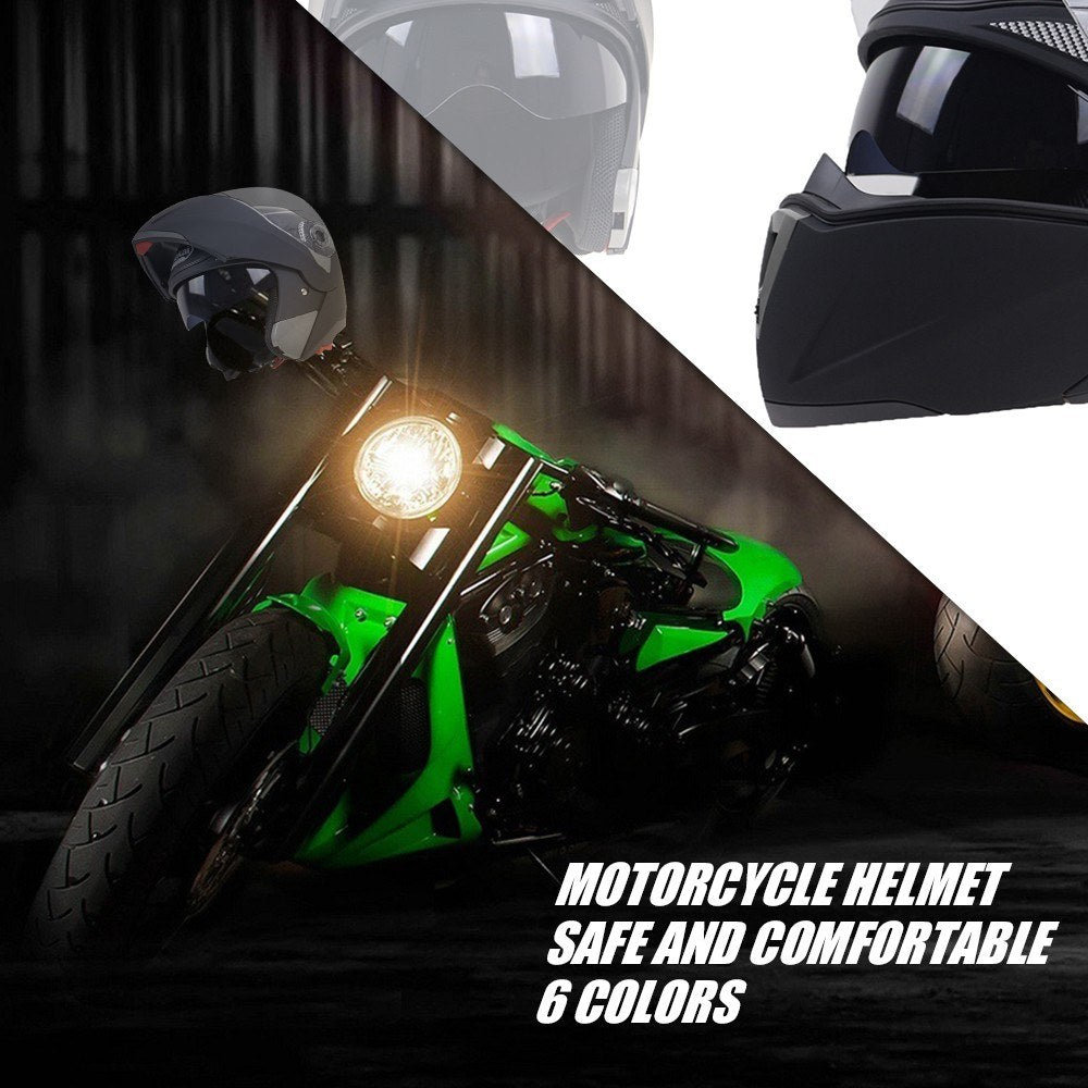 Safe Double Visor Motorcycle Helmets