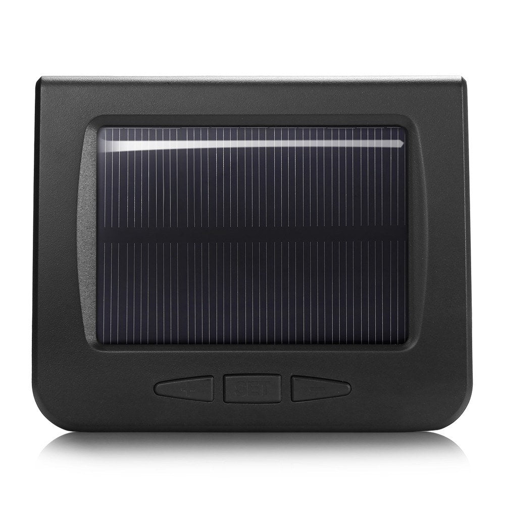 Tire Pressure Sensor Monitor System Wireless Solar Powered TPMS LCD Display with 4 Internal Sensors