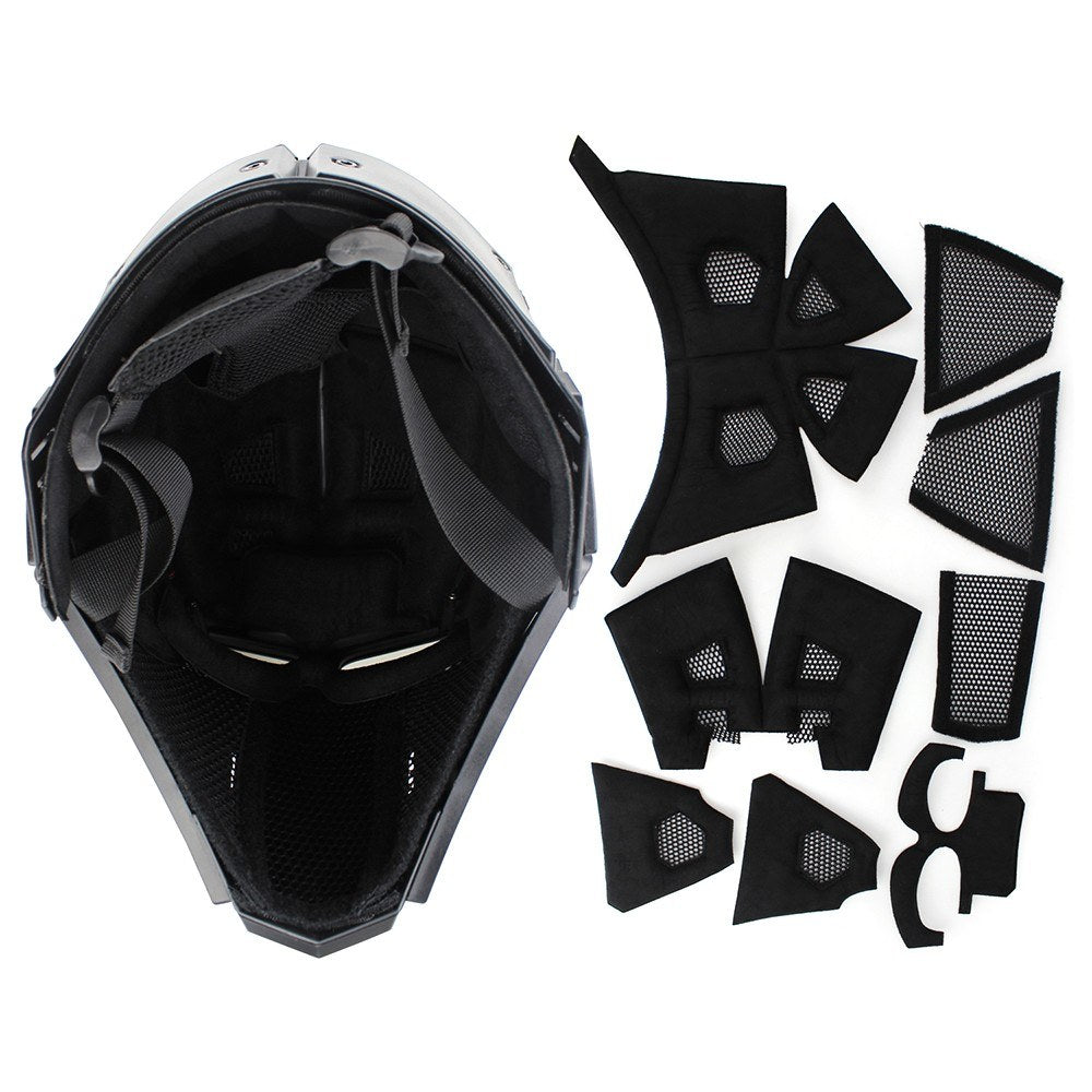 Motorcycle Helmet Full Face Bicycle Tactical Helmets Black