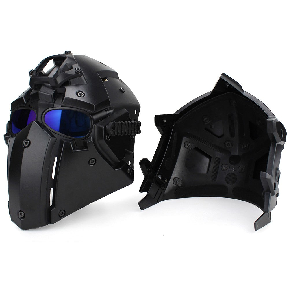 Motorcycle Helmet Full Face Bicycle Tactical Helmets Black