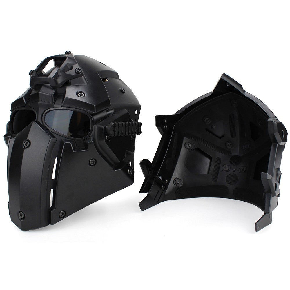 Motorcycle Helmet Full Face Bicycle Tactical Helmets Black