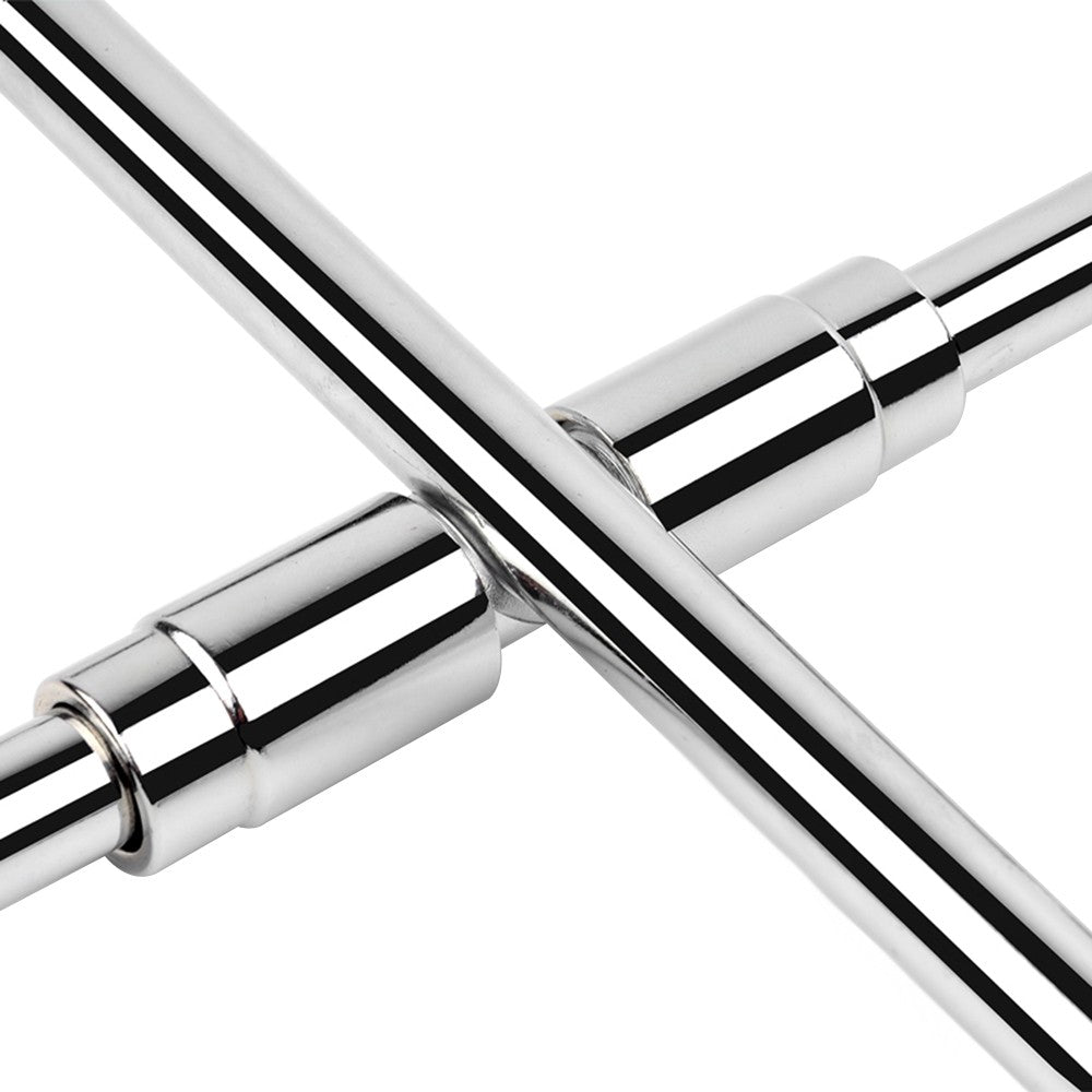 4 Way Wheel Cross Wrench Folding Car Tyre Repair Tools 17 19 21 23mm