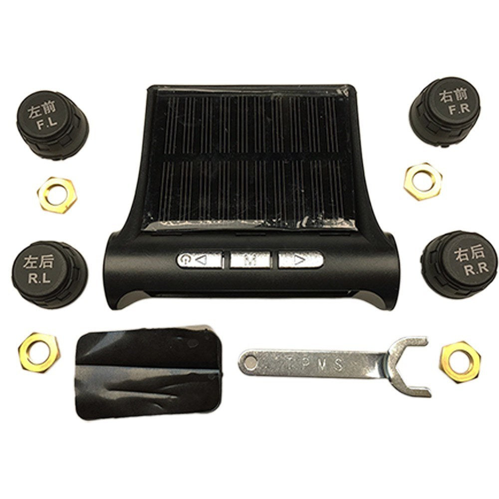 Universal Solar Power Tire Pressure Monitoring System