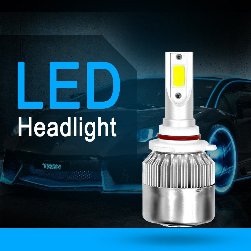 Car LED Headlight Driving Light Headlamp Bulb 1Pcs