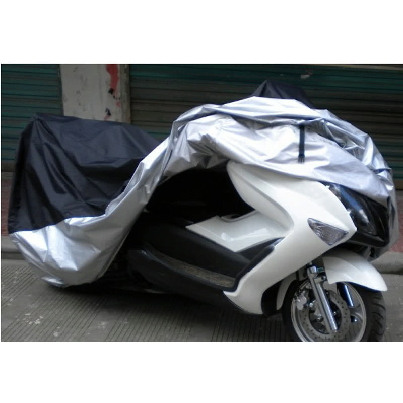 Motorcycle Bike Moped Scooter Cover Waterproof Rain UV Dust Prevention Dustproof Covering