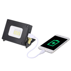 Portable LED Pocket Floodlight, Mini Power Bank High Bright for Outdoor Camping Hiking Emergency