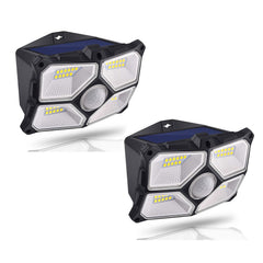 40 LEDs Wide Angle Wall Lamp 120 Degree Sensoring Angle 4 Luminescent Surfaces
