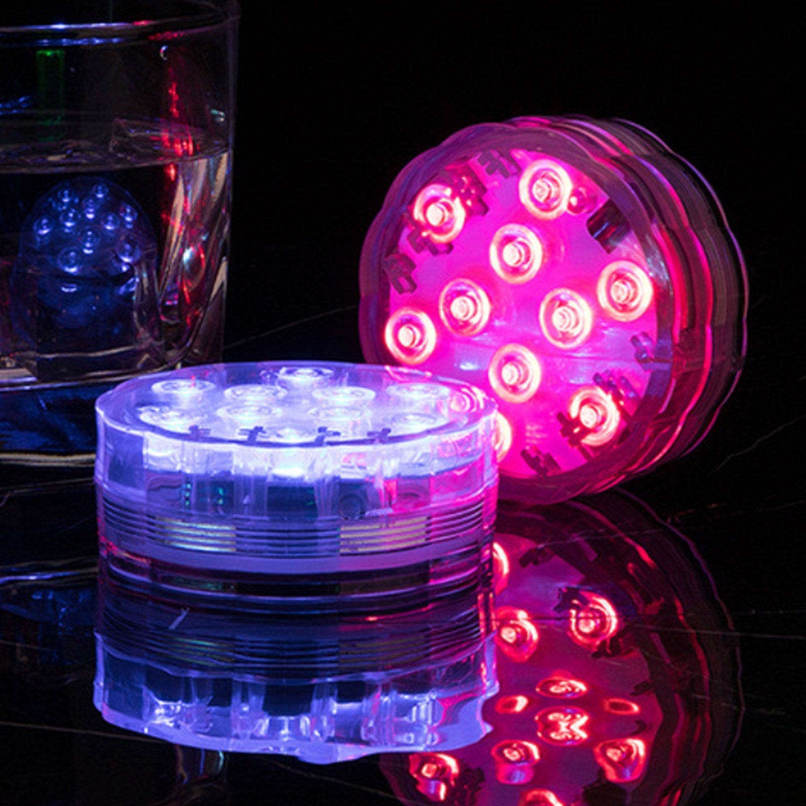 Colorful Remote Control Diving Light Waterproof Underwater Knob Light Aquarium Light