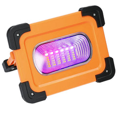 LED Solar Lamp Portable Floodlighting Lamp 4 Lighting Modes Strong Magnetic Adsorption