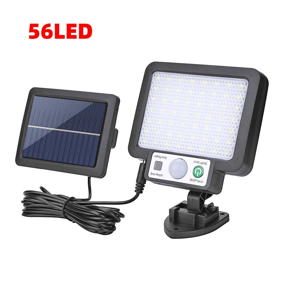 Outdoor Wall Lights with Remote Control Human Body Infrared Solar Street Lights Stake Waterproof Decor Outdoor