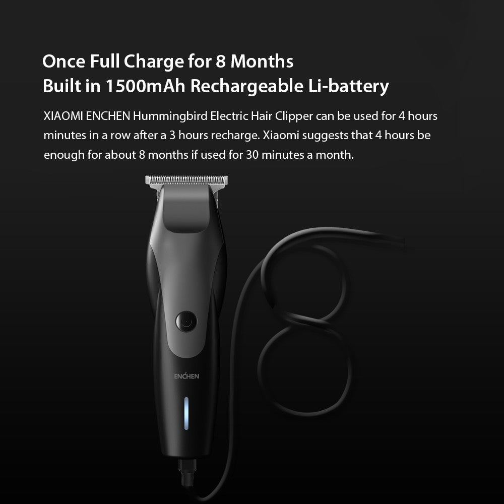 Electric Hair Clipper USB Charging Razor Hair Trimmer
