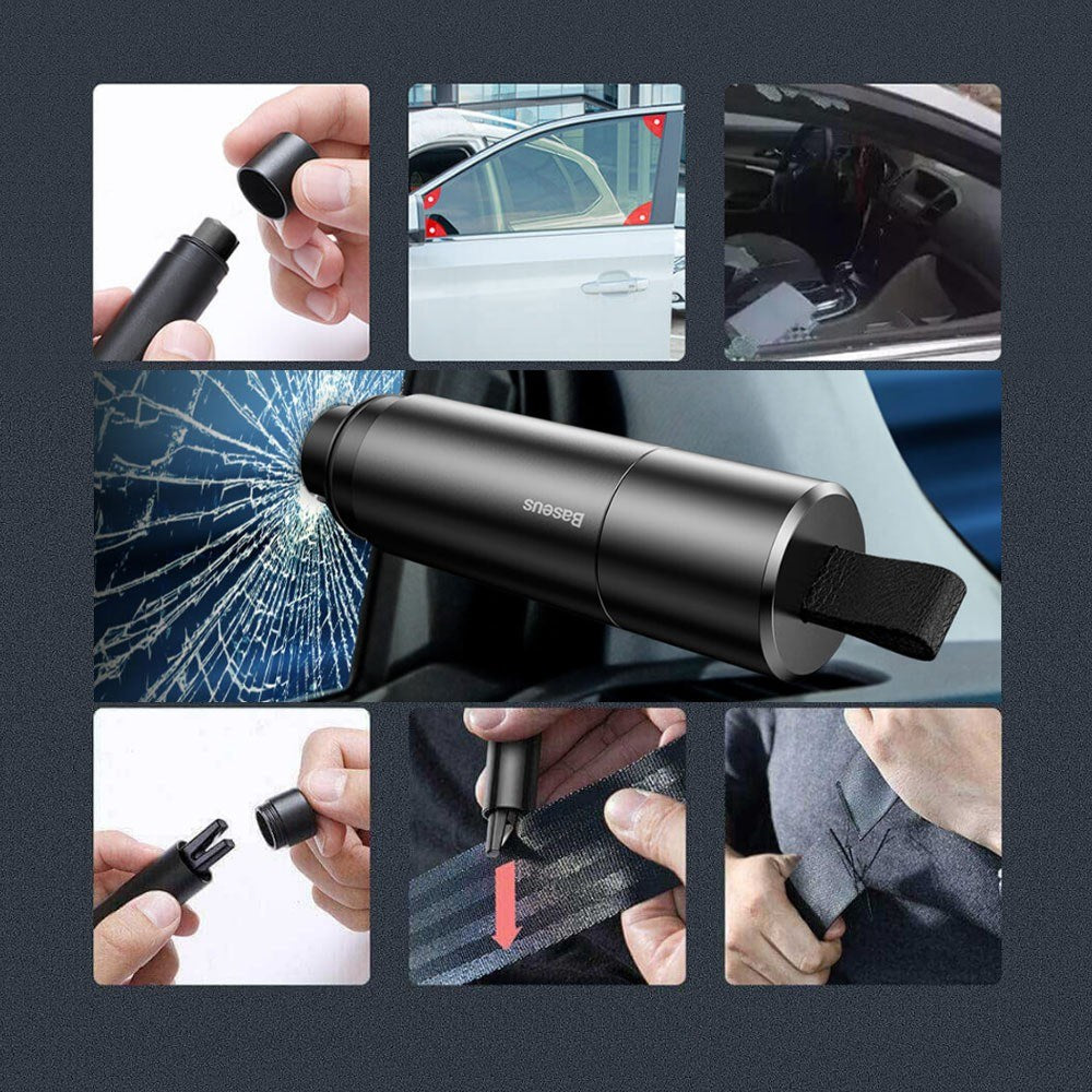 Car Window Glass Breaker Auto Seat Belt Cutter Life-saving Escape Tool