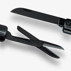 Multifunctional Pen Tools 3-IN-1 Flashlight Knife Scissors USB Rechargeable IPX4