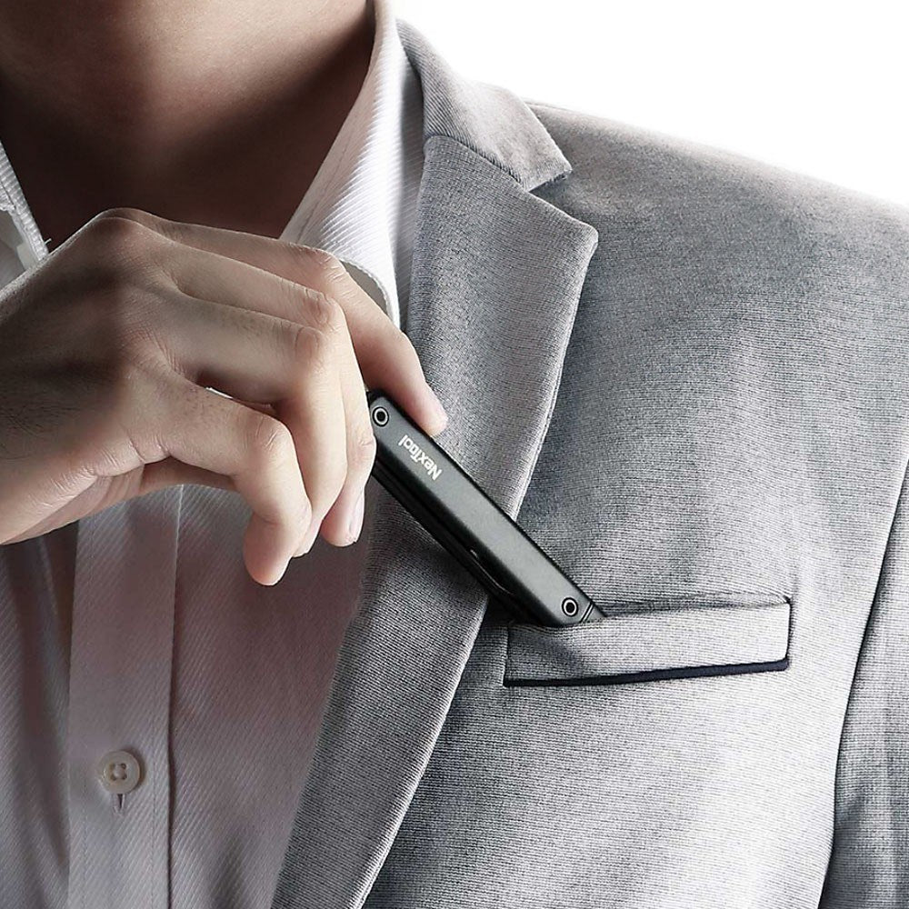 Multifunctional Pen Tools 3-IN-1 Flashlight Knife Scissors USB Rechargeable IPX4