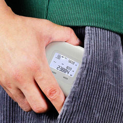 Laser Tape Measure 2-in-1 Laser Measurement 25M Laser Range Finder USB Rechargeable Backlit Display