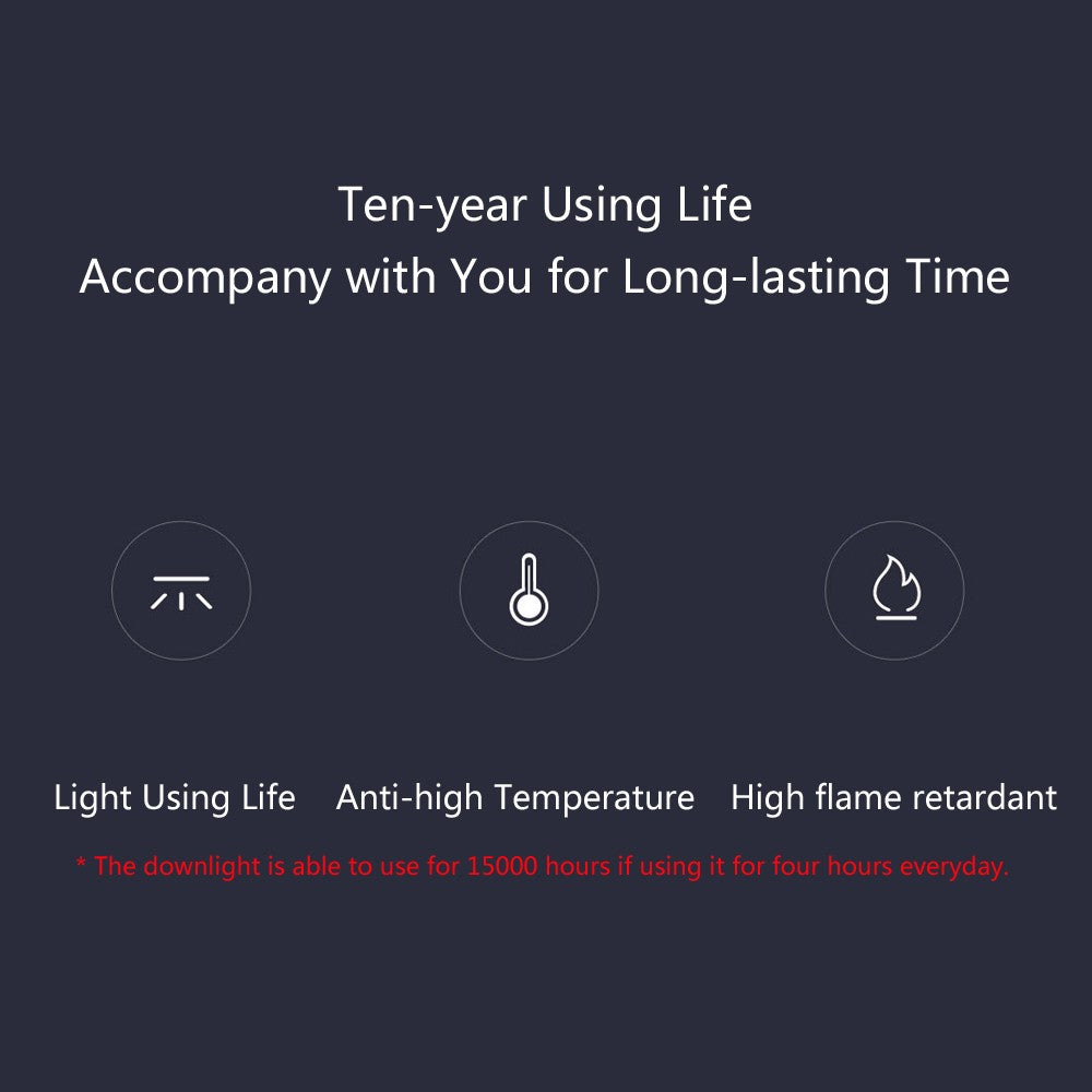 Dimmable Downlight Smart LED Light