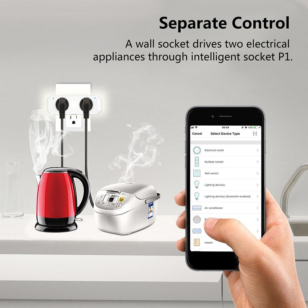 Smart WiFi Plug Remote Control Socket Outlet