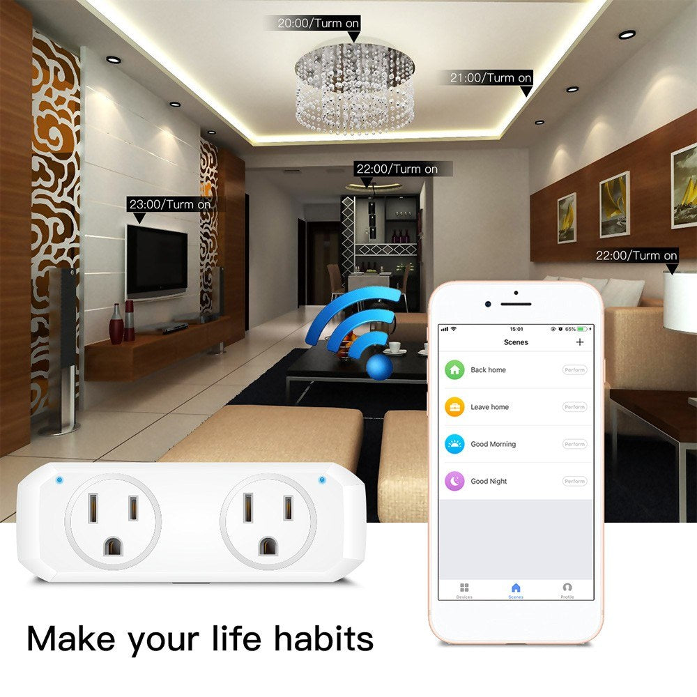 Smart WiFi Plug Remote Control Socket Outlet