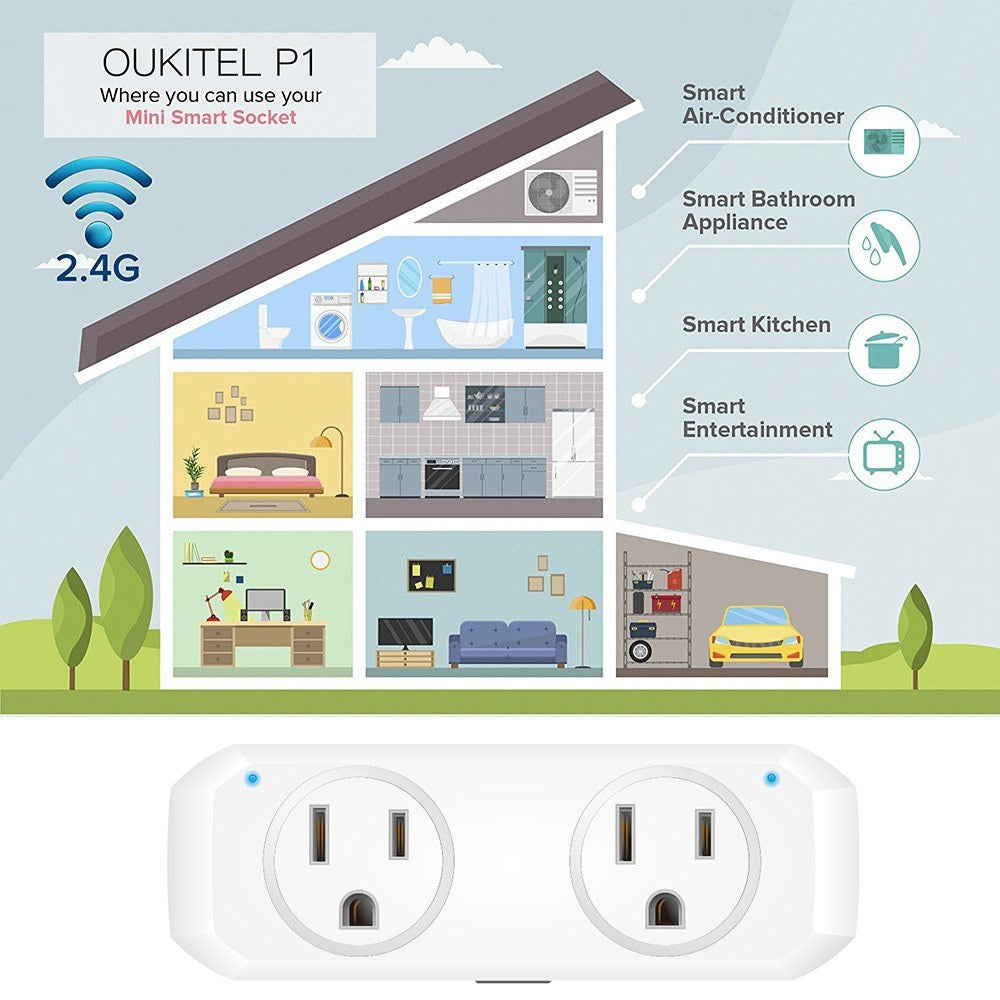 Smart WiFi Plug Remote Control Socket Outlet