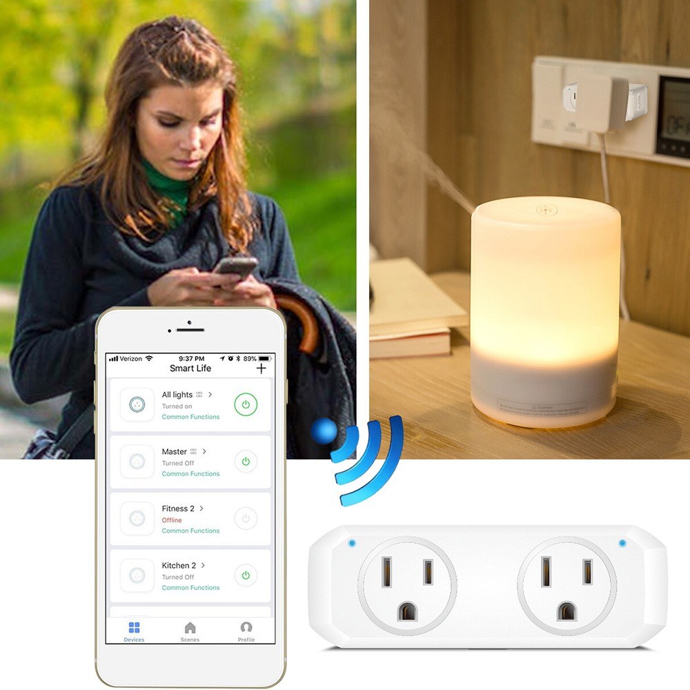 Smart WiFi Plug Remote Control Socket Outlet
