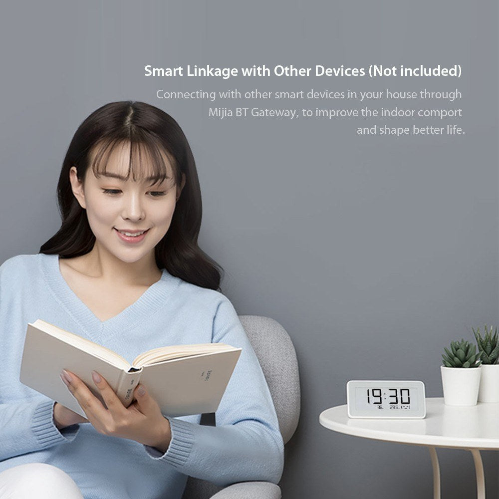 Multifunctional Digital Clock Electronic-INK Screen Temperature Humidity Sensor