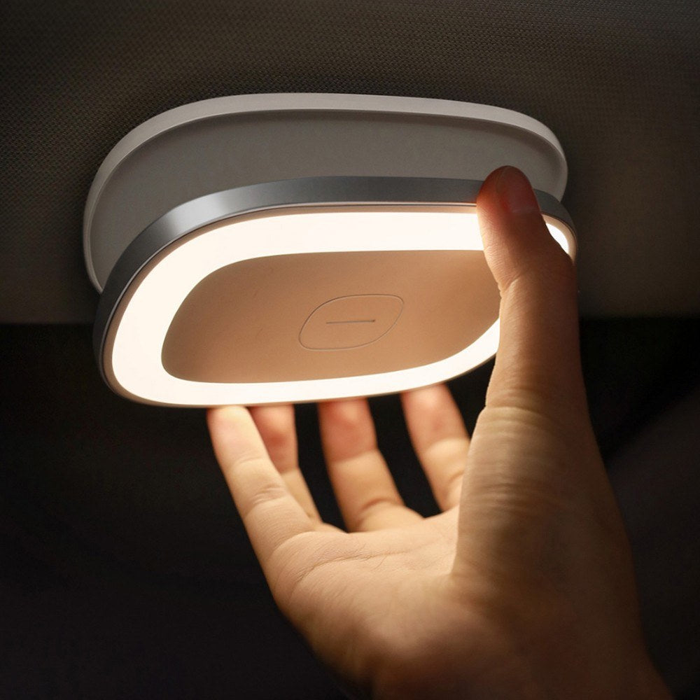 USB Rechargeable Magnetic LED Lamp Touch Sensor Car Ceiling Lamp