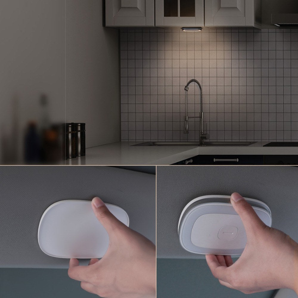 USB Rechargeable Magnetic LED Lamp Touch Sensor Car Ceiling Lamp
