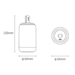 Emergency Light Vehicle Mounted Light Magnetic Absorption Lamp Handheld Lamp Flashlight