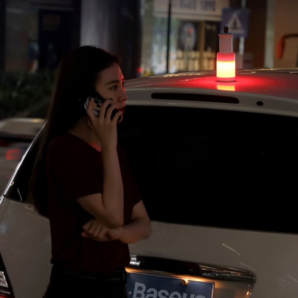 Emergency Light Vehicle Mounted Light Magnetic Absorption Lamp Handheld Lamp Flashlight