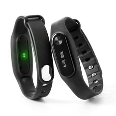 Smart BT Sport Watch Wristband 0.69" OLED Call Notification Pedometer Alarm etc
