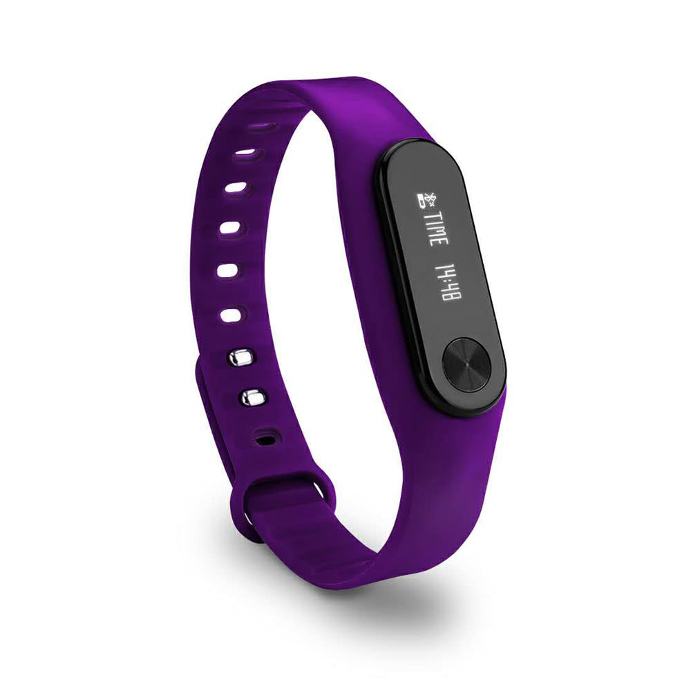 Smart BT Sport Watch Wristband 0.69" OLED Call Notification Pedometer Alarm etc