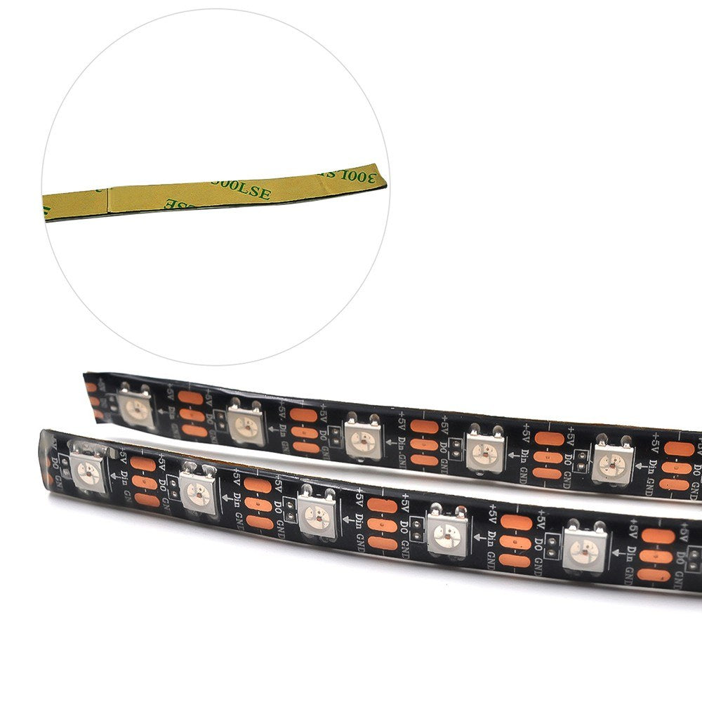 Colorful LED Light Strip for DJI RoboMaster S1 with Remote Control Insulated Marquee Switch