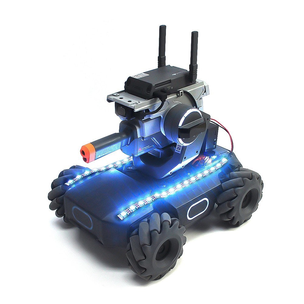 Colorful LED Light Strip for DJI RoboMaster S1 with Remote Control Insulated Marquee Switch