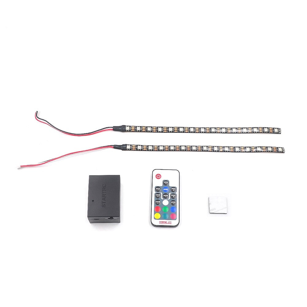 Colorful LED Light Strip for DJI RoboMaster S1 with Remote Control Insulated Marquee Switch