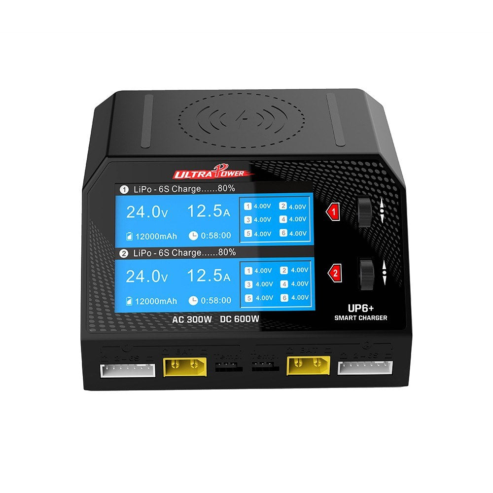 ULTRA POWER UP6+ Balance Charger Discharger AC 2x150W DC 2x300W 2x16A Dual Channel