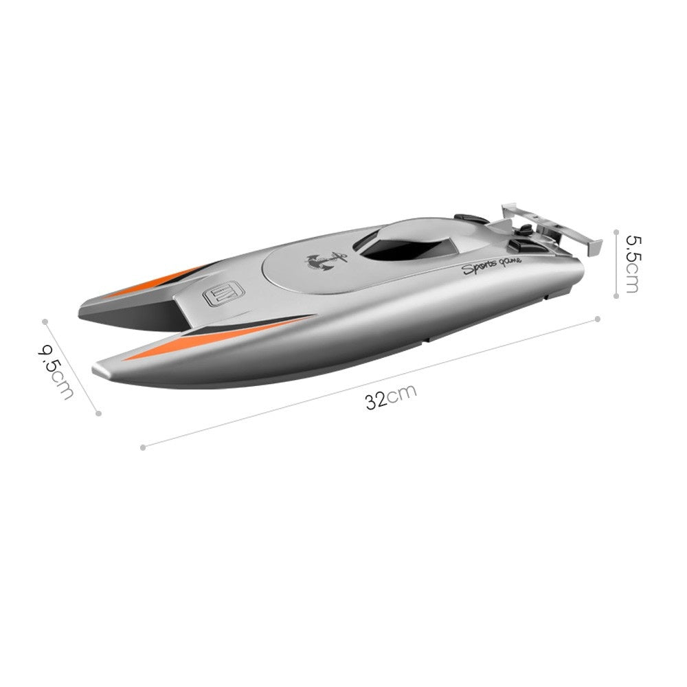 25KM/H High Speed Racing Boat 2 Channels Remote Control Boats for Pools