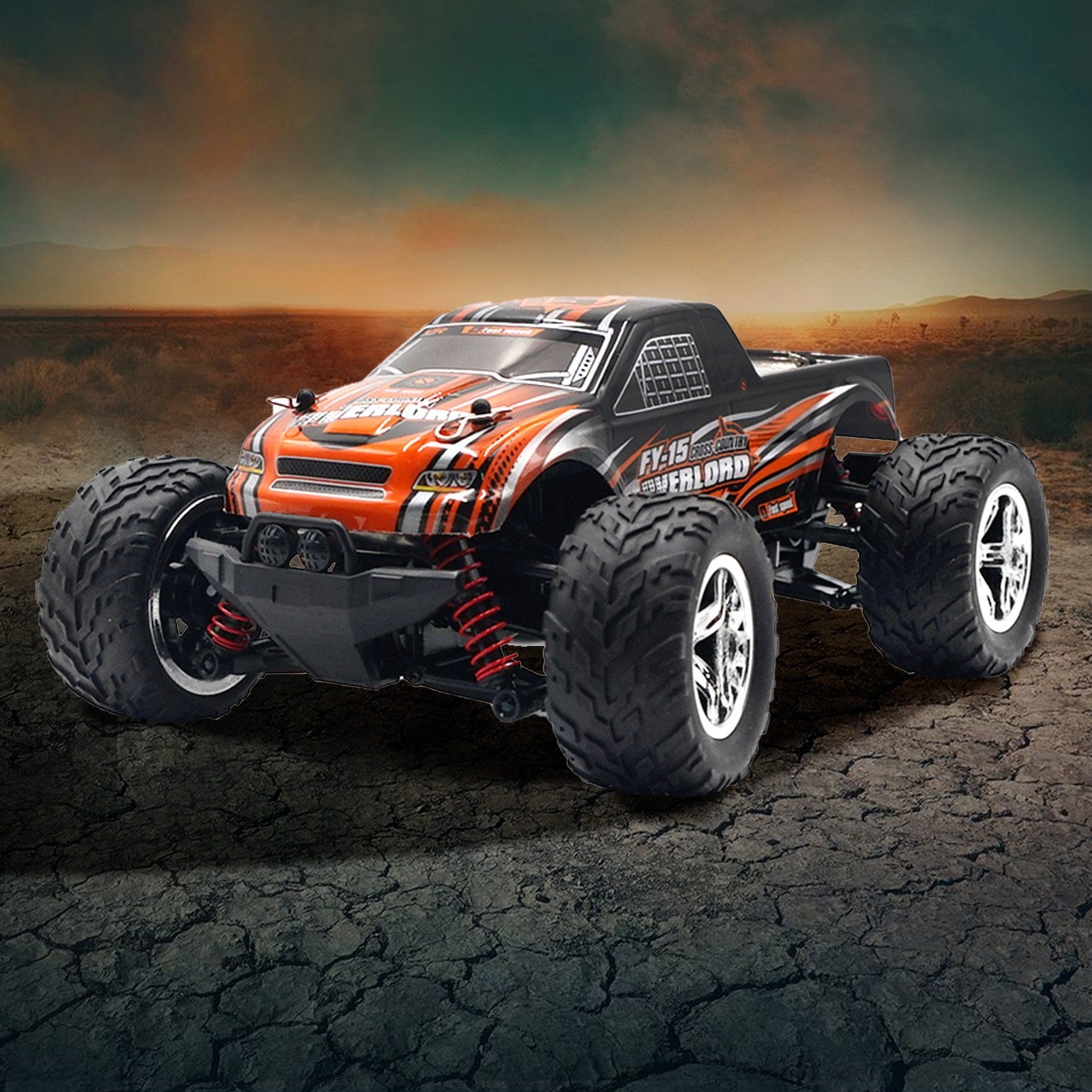 2.4Ghz 20KM/H 1:20 Off Road RC Trucks 4WD Vehicle Racing Climbing Car
