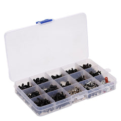 Metal Screws Nuts Box Compatible with 1/10 RC Crawler Car Axial SCX10 Redcat Mst Hsp Model