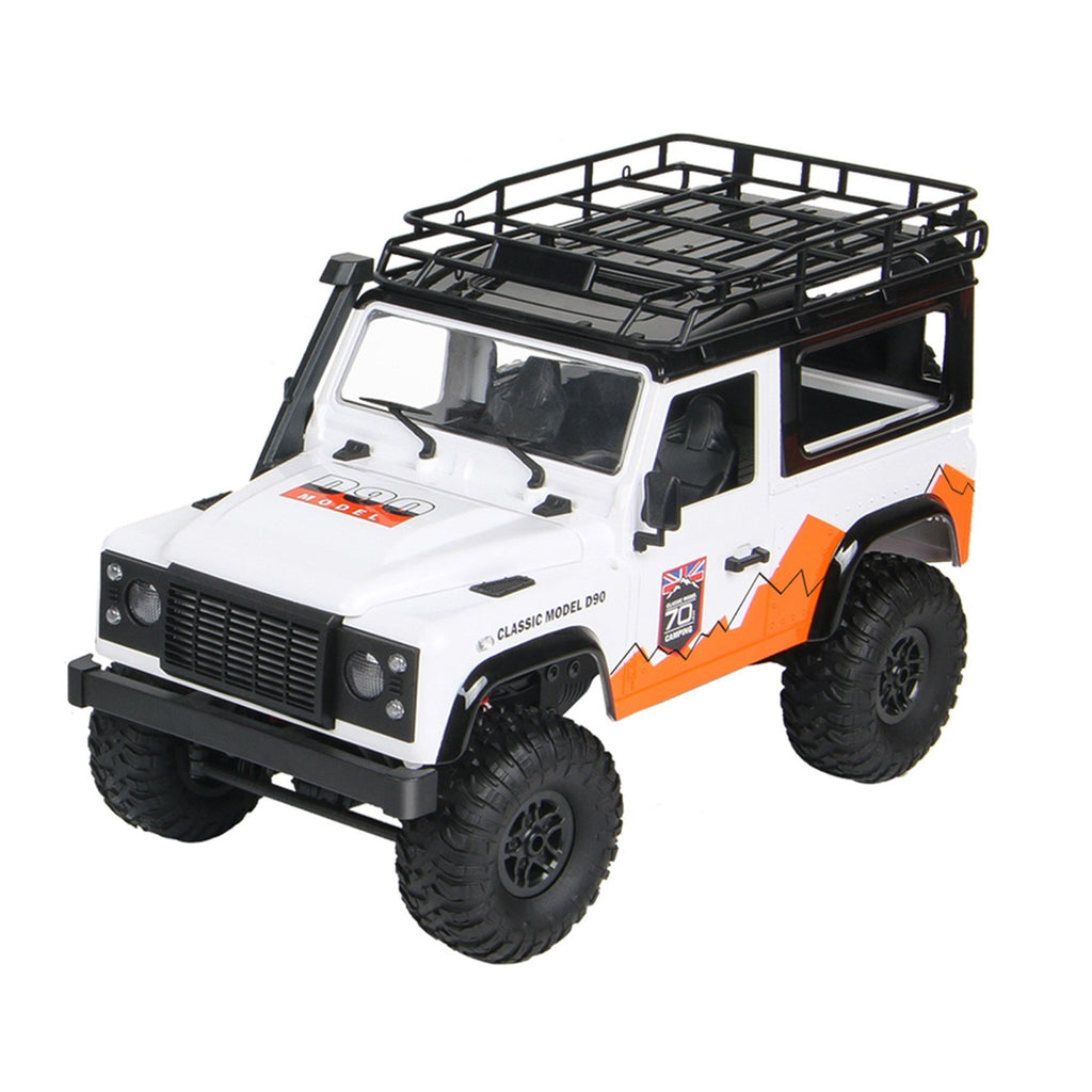 4WD 2.4Ghz Off Road Car RC Rock Crawler Cross-country Truck Toy with Headlight for Adults and Kids