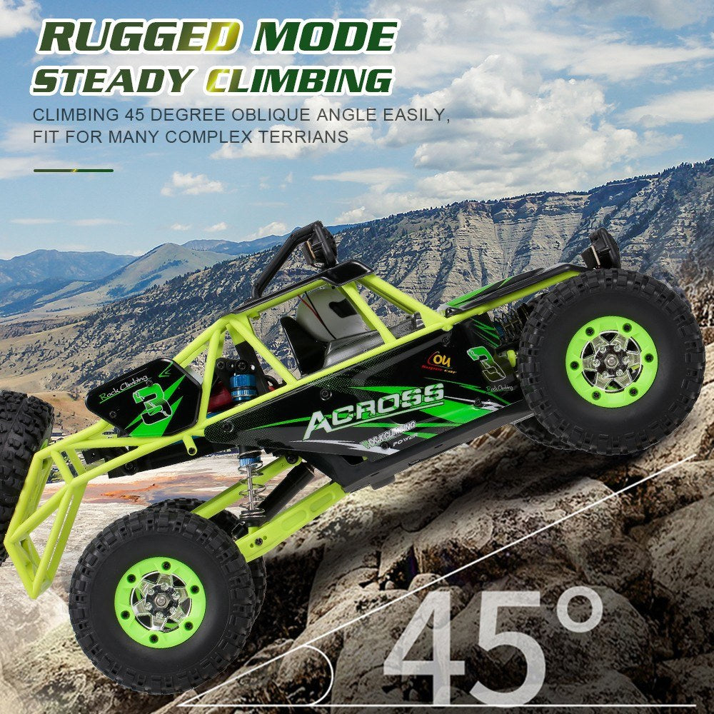 1/12 2.4G 4WD 50km/h High Speed RC Car Off Road Rock Crawler Cross-country RC Truck