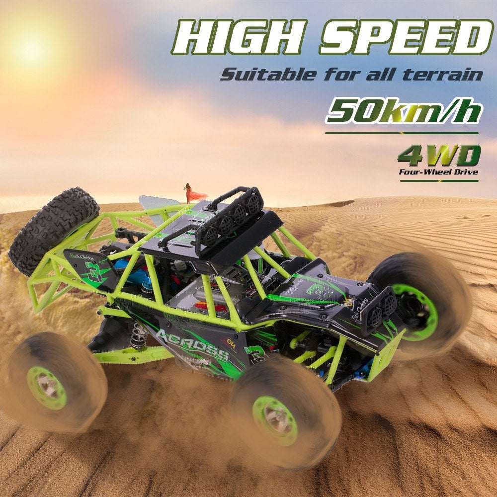 1/12 2.4G 4WD 50km/h High Speed RC Car Off Road Rock Crawler Cross-country RC Truck