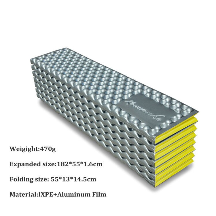 Outdoor Waterproof Camping Mattress Foldable Beach Pad Tent Sleeping Pad Ultralight Foam Picnic Mat Camping Mattress