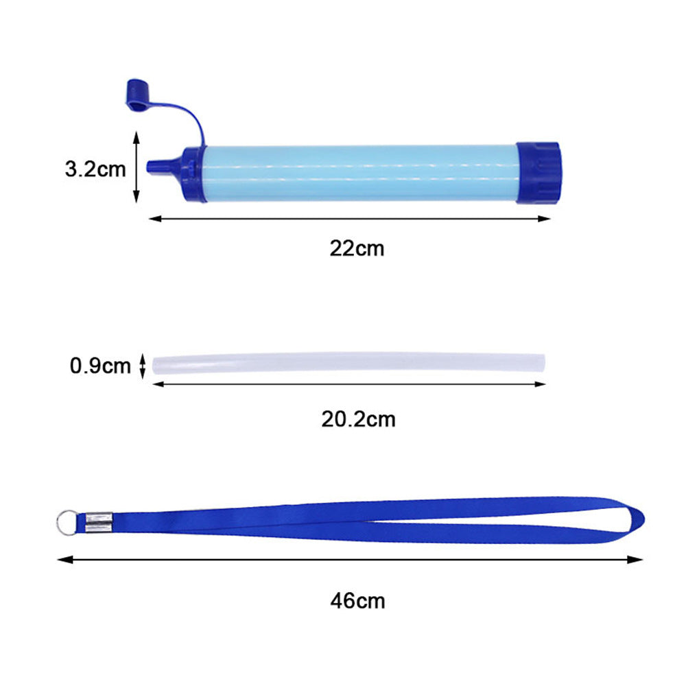 Outdoor Water Purifier Camping Hiking Emergency Life Survival Portable Purifier Water Filter