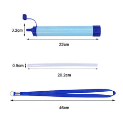 Outdoor Water Purifier Camping Hiking Emergency Life Survival Portable Purifier Water Filter