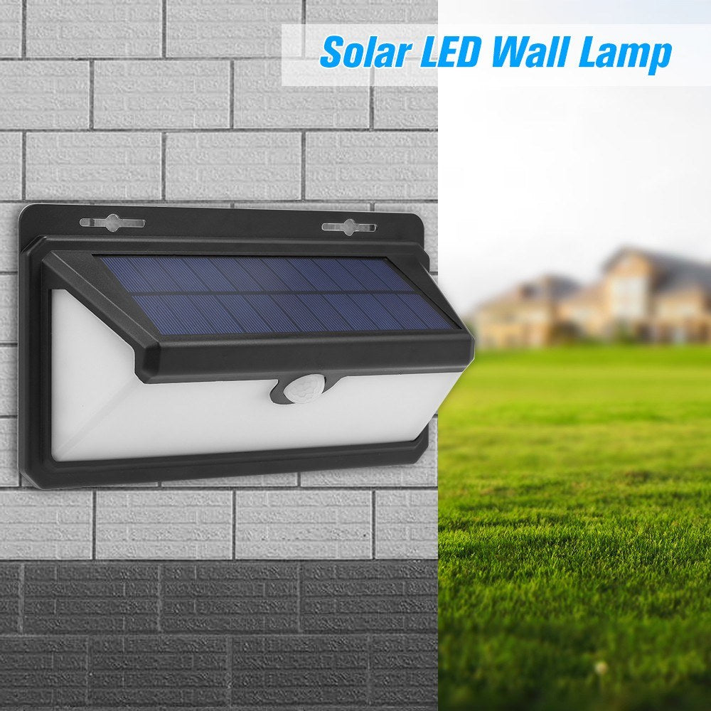 Waterproof Solar Powered PIR Motion Sensor Wall Lights