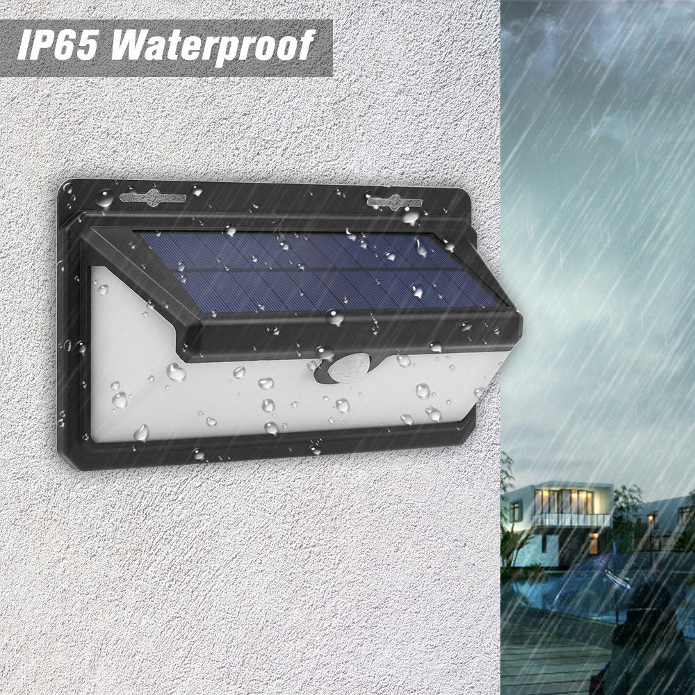 Waterproof Solar Powered PIR Motion Sensor Wall Lights