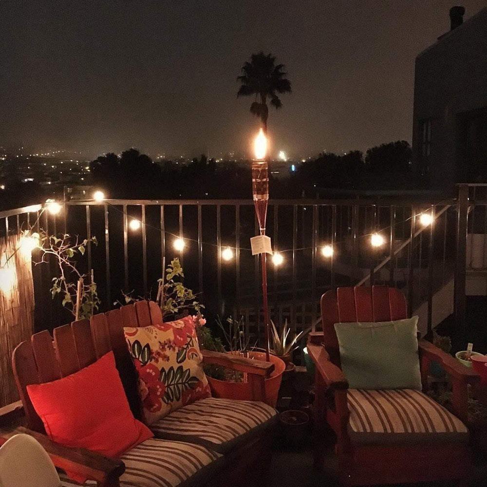 Glass Bulb Garden Yard Fence Warm Goble Lamp Holiday Lights String Indoor Outdoor Decoration