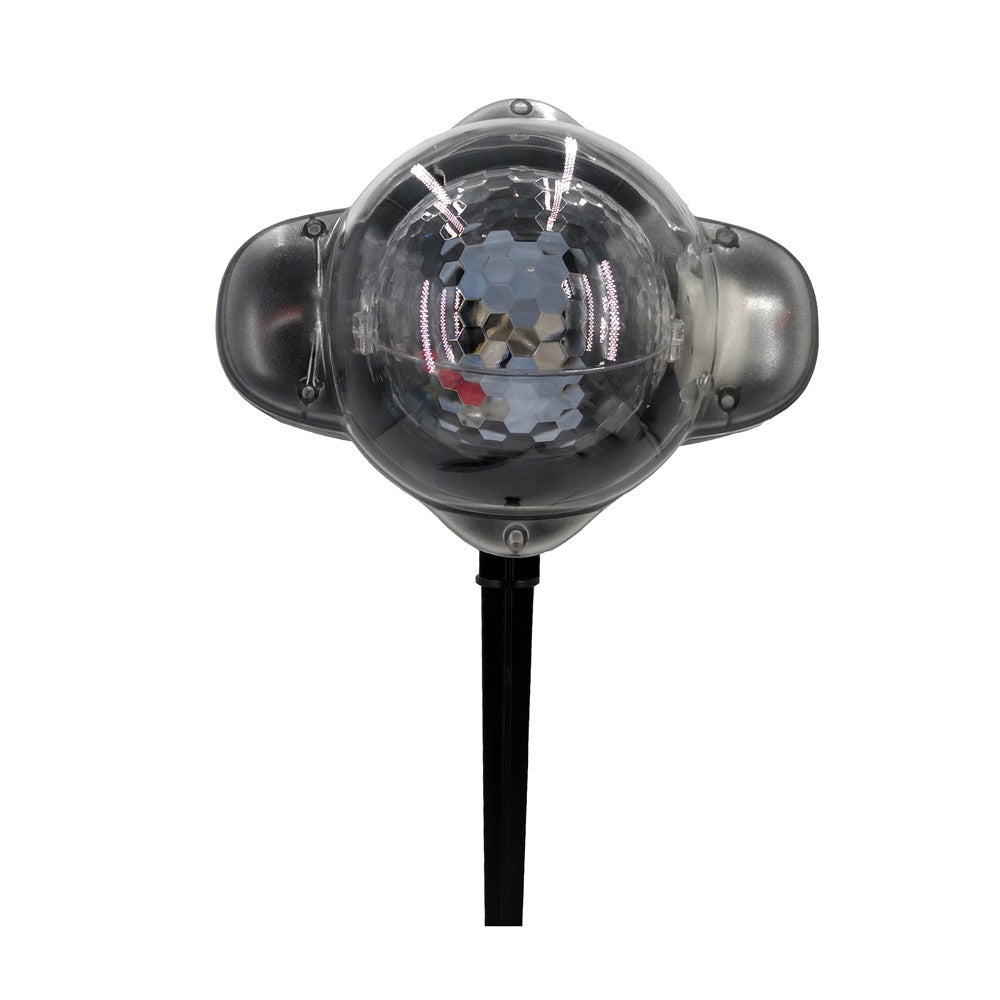 LED Mini Night Light Snow Projector Lawn Greensward